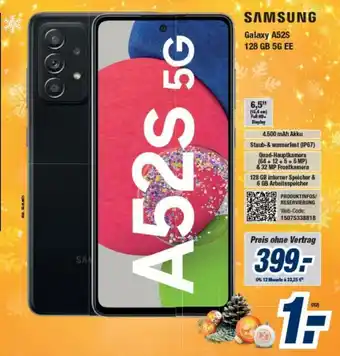 Expert Bening Samsung Galaxy A52s Angebot