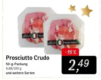 KONSUM Prosciutto Crudo 50g Angebot