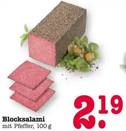 E-Center Blocksalami Angebot
