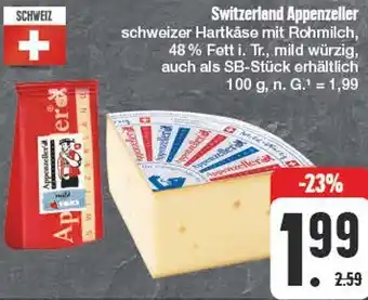 Edeka Switzerland Appenzeller Angebot