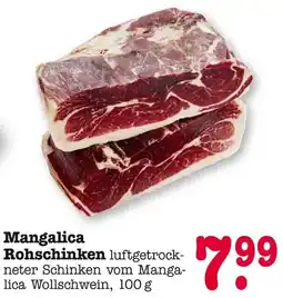 E-Center Mangalica Rohschinken Angebot