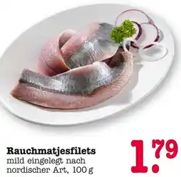 E-Center Rauchmatjesfilets Angebot