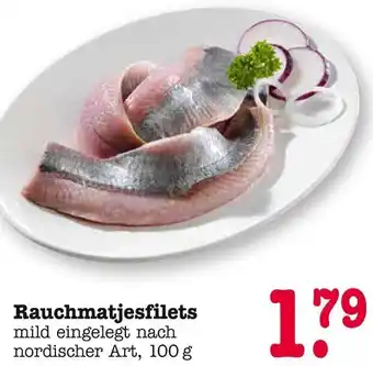 E-Center Rauchmatjesfilets Angebot