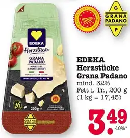E-Center EDEKA Herzstücke Grana Padano Angebot