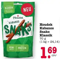 E-Center Houdek Kabanos Snaks Klassik Angebot