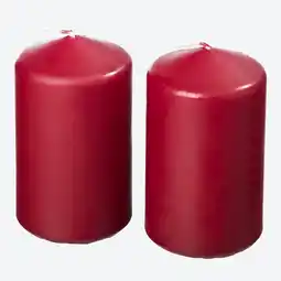 NKD Diana Kerzen Stumpenkerze in verschiedenen Farben, 2er-Set, ca. 58x100mm Angebot