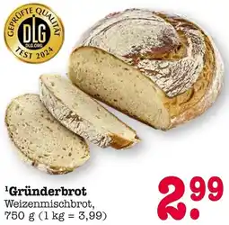 E-Center Gründerbrot Angebot