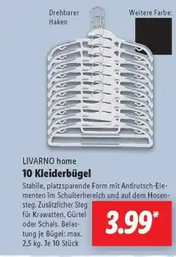 Lidl 10 Kleiderbügel Angebot