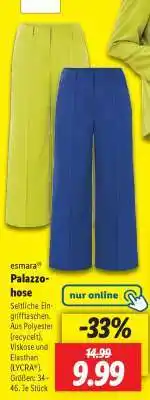 Lidl esmara Palazzo-hose Angebot