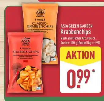 Aldi Nord ASIA GREEN GARDEN Krabbenchips Angebot