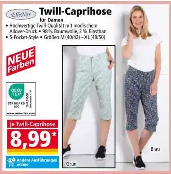 Norma Twill-Caprihose Angebot