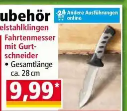 Norma Fahrtenmesser mit Gurtschneider Angebot