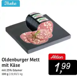 KONSUM Oldenburger Mett mit Käse Angebot