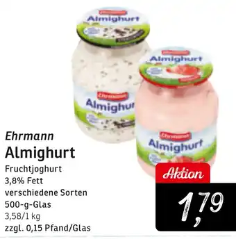 KONSUM Ehrmann Almighurt Angebot