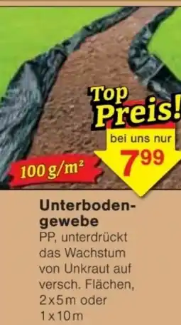 Jawoll Unterbodengewebe Angebot