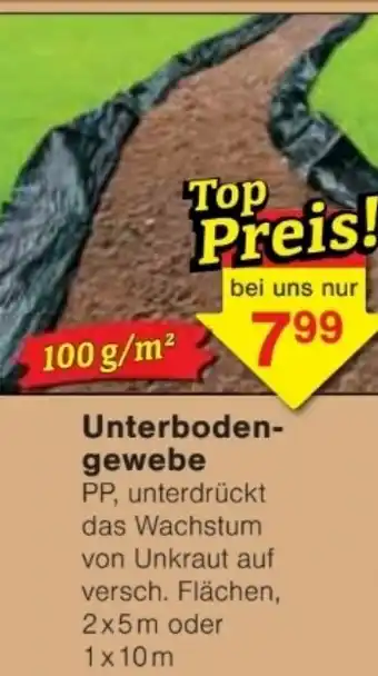 Jawoll Unterbodengewebe Angebot