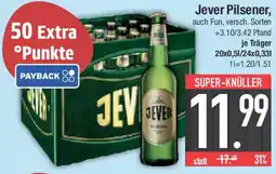 E-Center Jever Pilsener Angebot