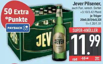 E-Center Jever Pilsener Angebot