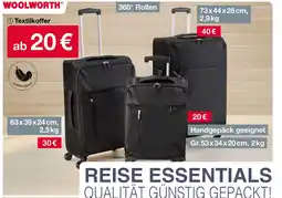 Woolworth Textilkoffer Angebot