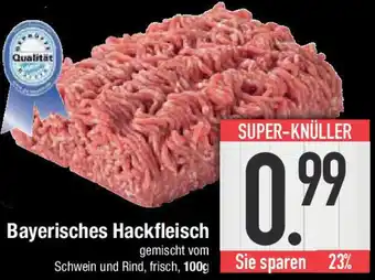 E-Center Bayerisches Hackfleisch Angebot
