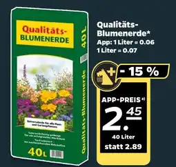 NETTO Qualitäts-blumenerde Angebot