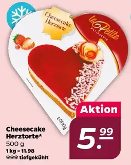 NETTO La petite patisserie cheesecake herztorte Angebot