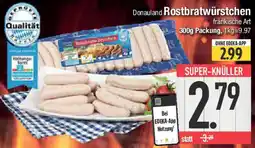 E-Center Donauland Rostbratwürstchen Angebot