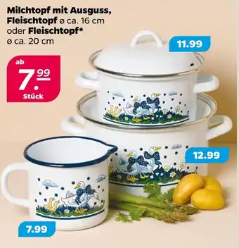 NETTO Milchtopf mit ausguss oder fleischtopf Angebot