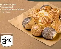 Globus Globus partyrad Angebot