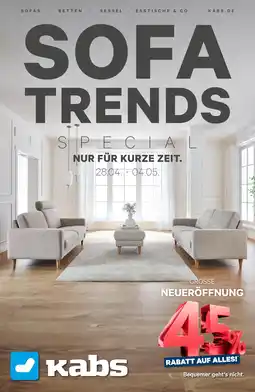 Kabs Polsterwelt Kabs sofa trends Angebot