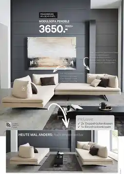 Kabs Polsterwelt Modulsofa penoble Angebot