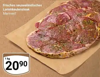 Globus Frisches neuseeländisches lammkeulensteak Angebot
