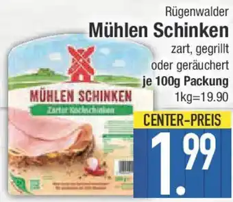 E-Center Rügenwalder Mühlen Schinken Angebot