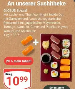 Globus Globus sushitheke Angebot