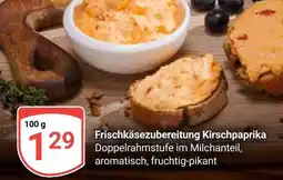 Globus Frischkäsezubereitung kirschpaprika Angebot