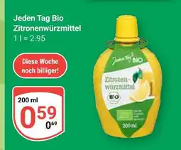 Globus Jeden tag bio zitronenwürzmittel Angebot