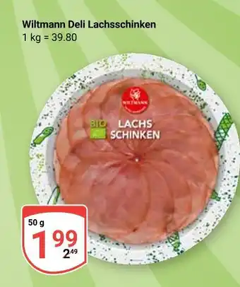 Globus Wiltmann deli lachsschinken Angebot