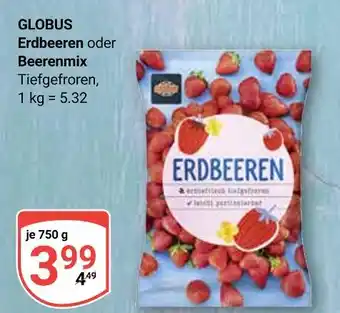 Globus Globus erdbeeren oder beerenmix Angebot
