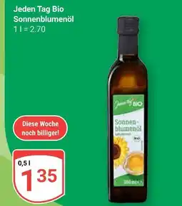 Globus Jeden tag bio sonnenblumenöl Angebot