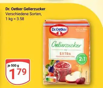 Globus Dr. oetker gelierzucker Angebot