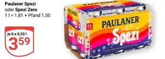 Globus Paulaner spezi oder spezi zero Angebot