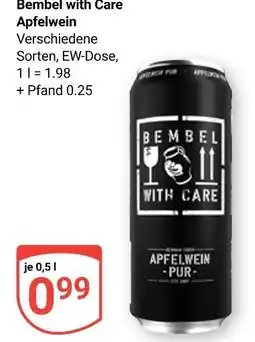 Globus Bembel with care apfelwein Angebot