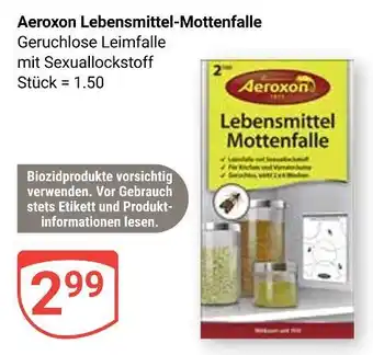 Globus Aeroxon lebensmittel-mottenfalle Angebot