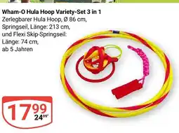 Globus Wham-o hula hoop variety-set 3 in 1 Angebot