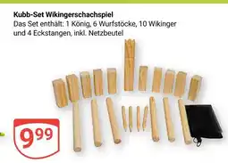 Globus Kubb-set wikingerschachspiel Angebot