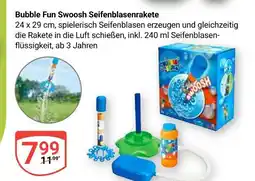 Globus Bubble fun swoosh seifenblasenrakete Angebot