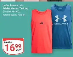 Globus Under armour under armour oder adidas herren-tanktop Angebot