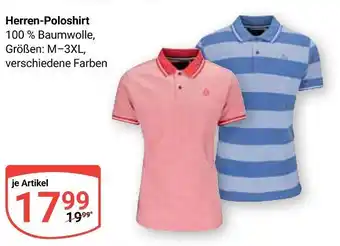Globus Herren-poloshirt Angebot