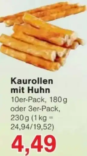 Jawoll Kaurollen mit Huhn Angebot