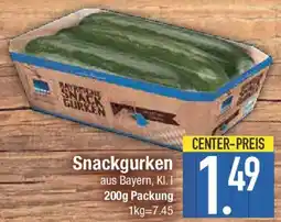 E-Center Snackgurken Angebot